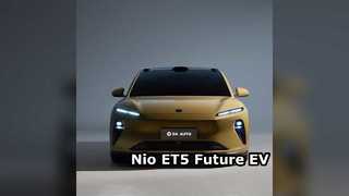 Nio Et5 EV รถยนต์ไฟฟ้าความเร็วสูง