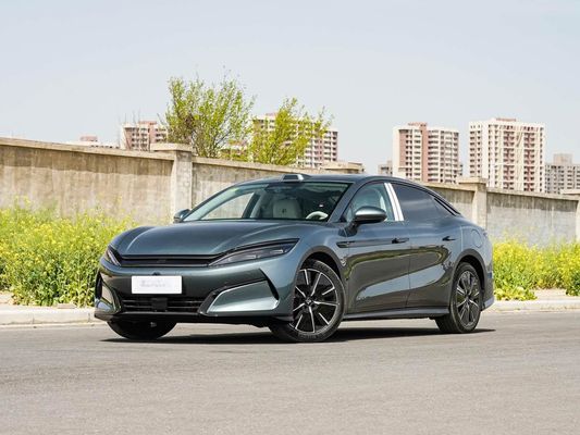 คุณภาพ  2025 Powerful Han L BYD Electric Vehicle with Max Power 500 KW and Leather Rudder 1000V High Voltage Fast Charging โรงงาน