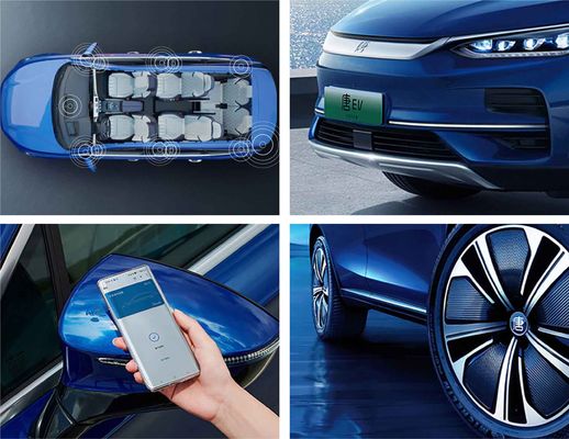 ในสต็อก 2023 Byd Tang Plus Electric Suv High Speed ​​730 Km Long Range Pure Ev Car
