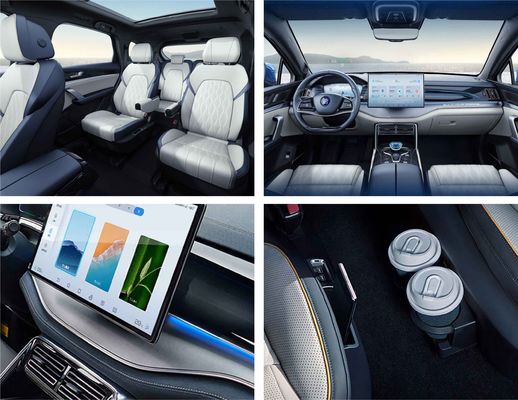 ในสต็อก 2023 Byd Tang Plus Electric Suv High Speed ​​730 Km Long Range Pure Ev Car