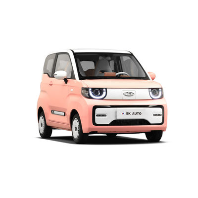 รถมินิไฟฟ้า 3 ประตู 4 ที่นั่ง Chery QQ Ice Cream 20kw รถยนต์ไฟฟ้าขนาดเล็ก