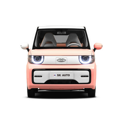 รถมินิไฟฟ้า 3 ประตู 4 ที่นั่ง Chery QQ Ice Cream 20kw รถยนต์ไฟฟ้าขนาดเล็ก