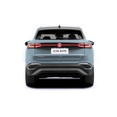 ในสต็อกรถยนต์ EV SUV Volkswagen ID4 X ที่จอดรถอัตโนมัติระยะ 600 กม. สำหรับครอบครัว