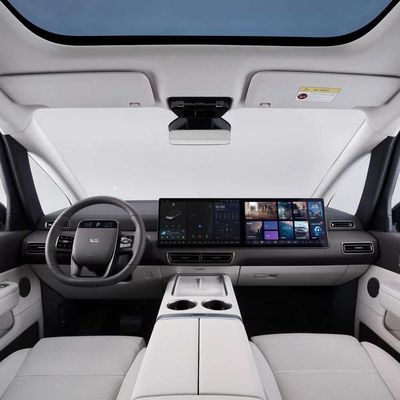 ลักซ์ 7 ที่นั่งธุรกิจ Mpv ระยะยาว มอเตอร์คู่ 4wd รถไฟฟ้าบริสุทธิ์ Lixiang Mega Range 710km