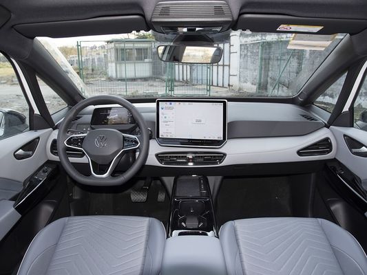 2025 Volkswagen EV ID4 รุ่นใหม่ ความจุแบตเตอรี่ 53.6 KWh รถไฟฟ้าพร้อมหลังคาแดงสําหรับผลงานที่ยั่งยืน