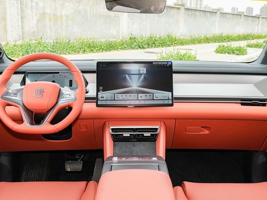 2025 BYD รถไฟฟ้าใหม่สําหรับการทํางาน Tang L 810kW พลังงาน AWD ชาร์จเร็ว 1000w / h 600km ระยะยาว ระยะยาว 7 ที่นั่งพร้อมหลังคาแดง