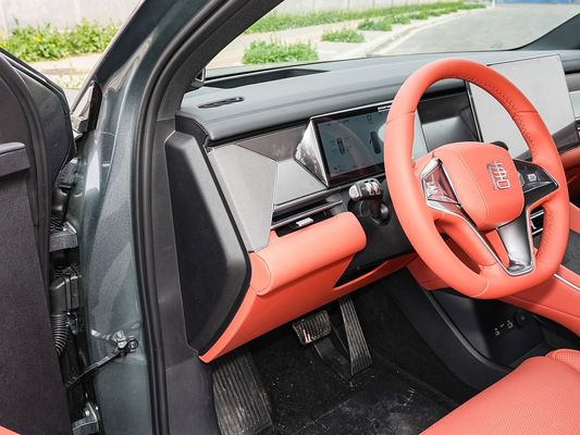 2025 BYD รถไฟฟ้าใหม่สําหรับการทํางาน Tang L 810kW พลังงาน AWD ชาร์จเร็ว 1000w / h 600km ระยะยาว ระยะยาว 7 ที่นั่งพร้อมหลังคาแดง
